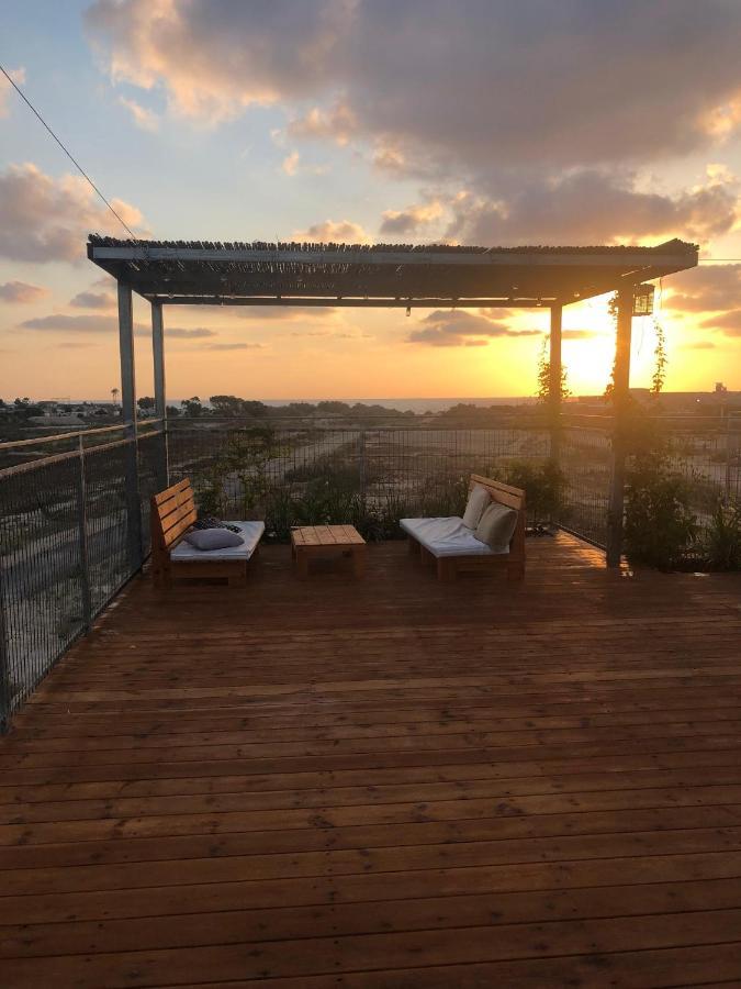 Atlit Rooftop Glamping Eksteriør bilde